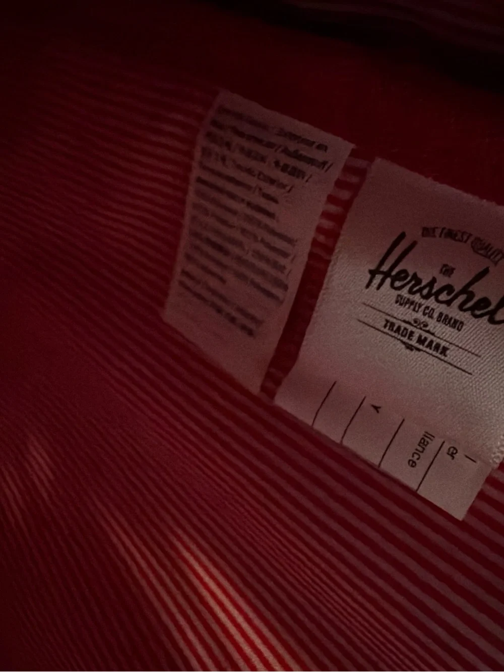 Herschel Supply Company inside has